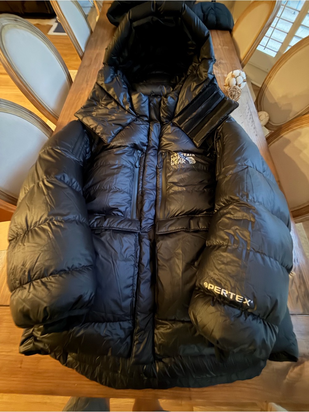 MOUNTAIN HARDWEAR PHANTOM ZERO 800 PERTEX DOWN JACKET RET $1200 MENS XL NWOT